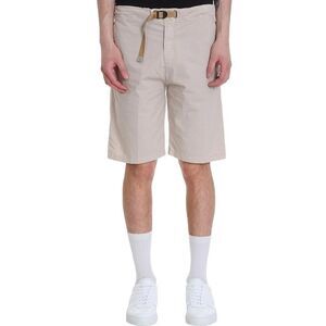 White Sand Mens Drawstring Waist Cotton Shorts 32 Khaki Made In Italy - NWT $190